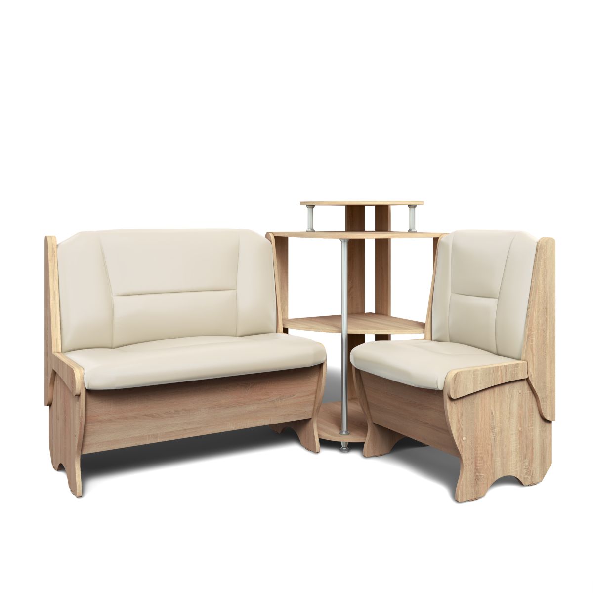 Кухонный набор Лотос дуб сонома/крем