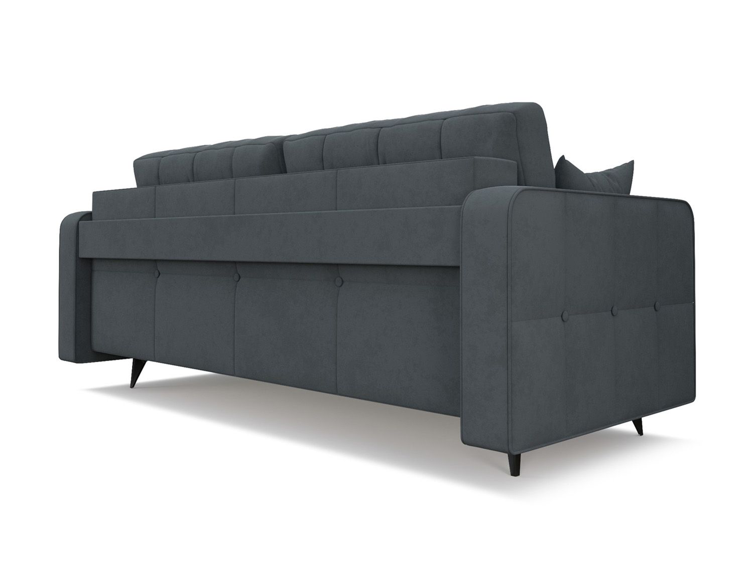 Диван Снеп велюр серо-синий HB-178 26