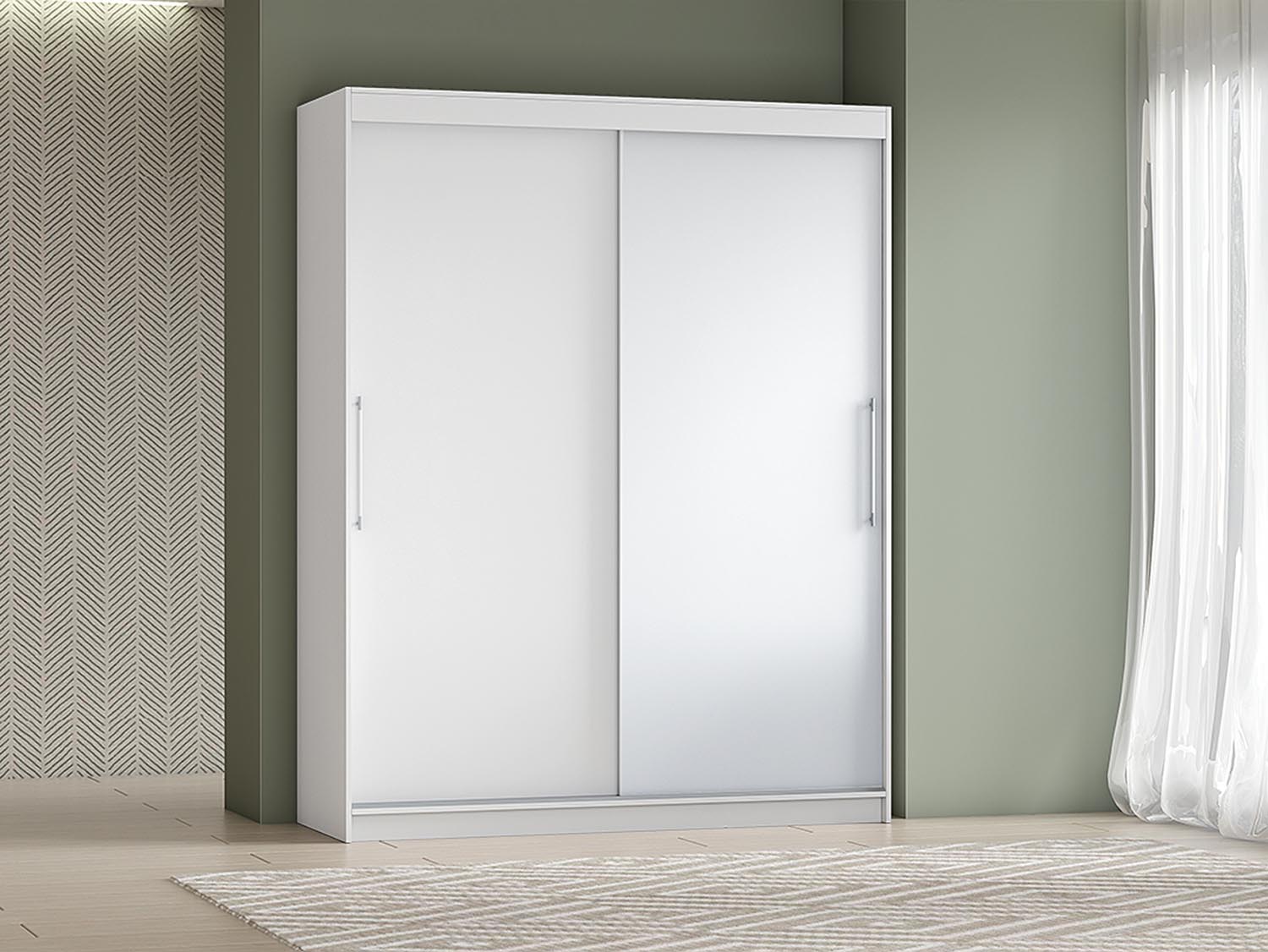 Шкаф-купе арт. 007 1,7 м / Белый