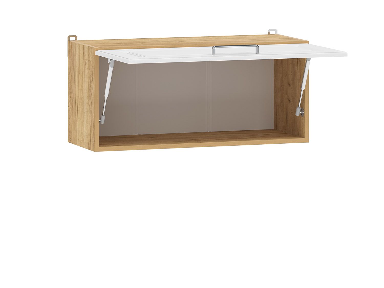 Вокс 100.38 шкаф навесной (800) Дуб Крафт золотой / Меренга