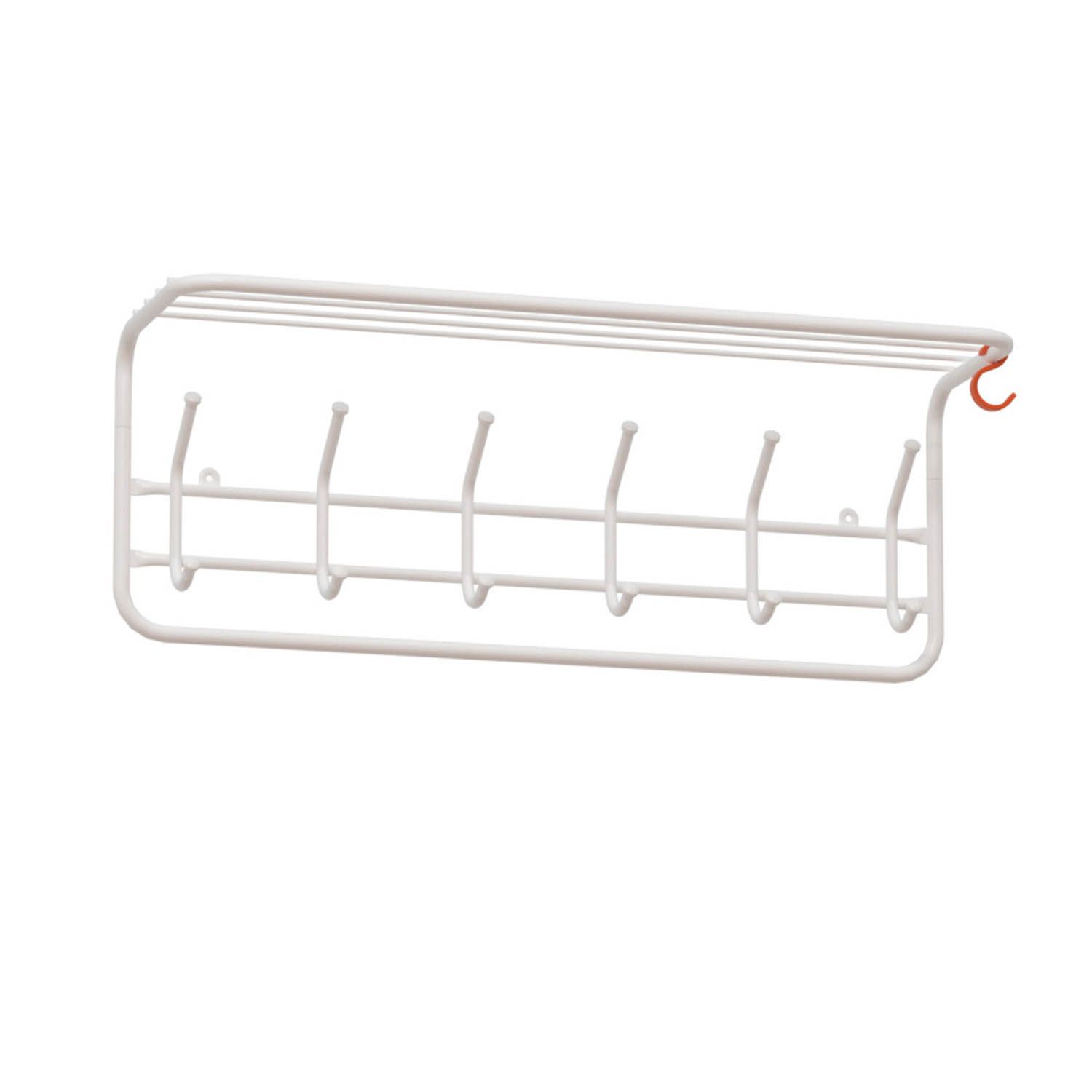 Вешалка с полкой 80 белый