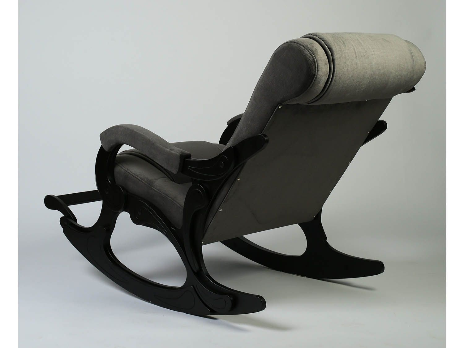 Кресло-качалка Родос Черный / Графит