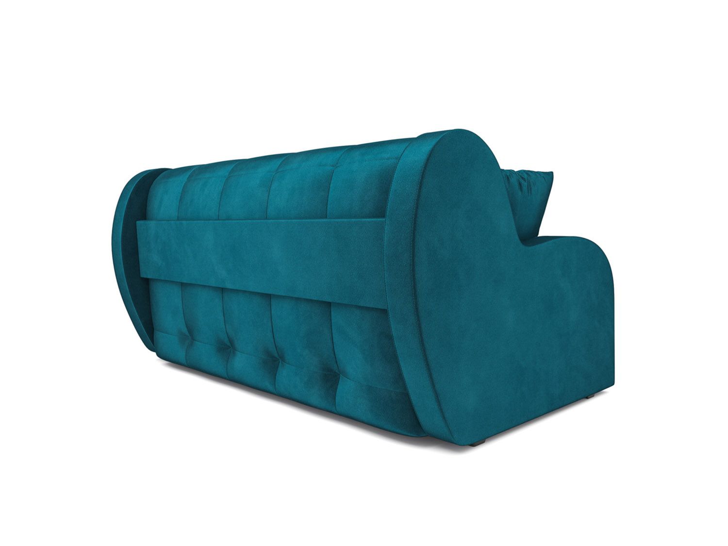 Диван Аккордеон Барон бархат сине-зеленый Star Velvet 43 Black green