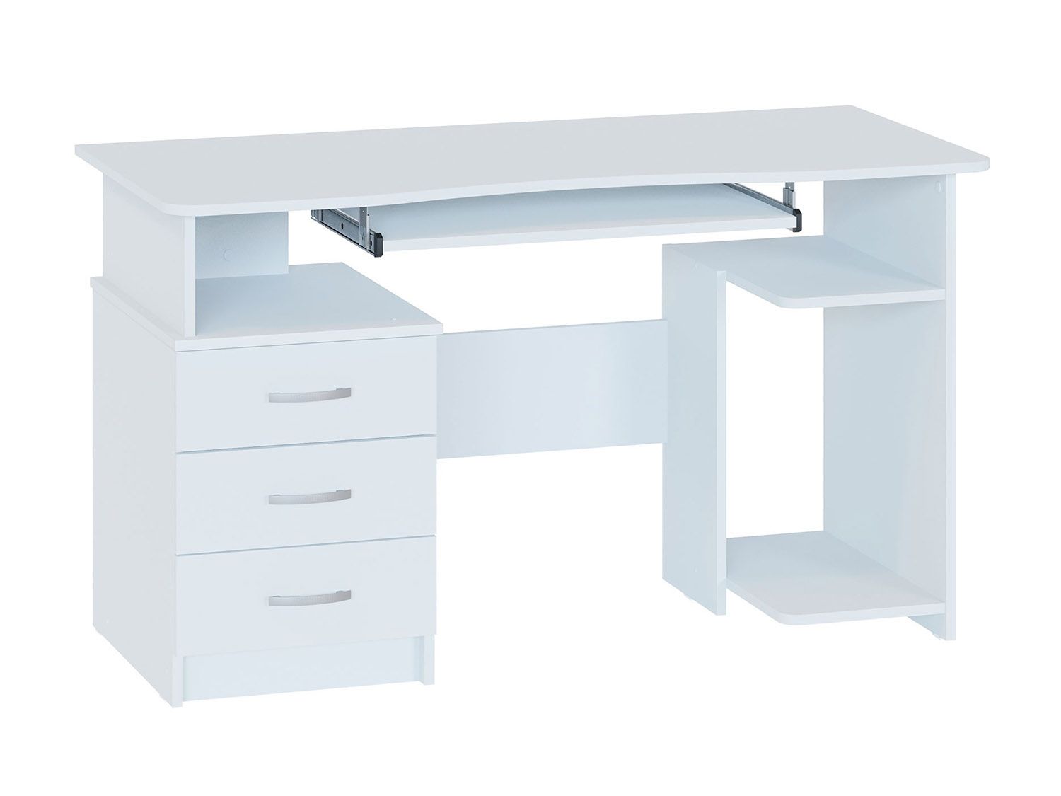 Стол компьютерный КСТ-08.1 / Белый