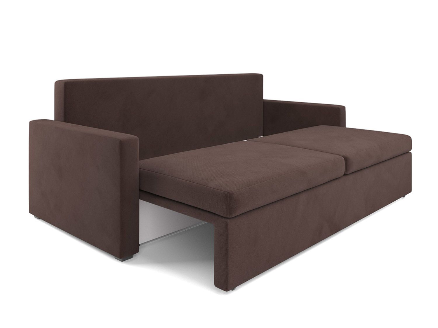 Диван Поло велюр молочный шоколад НВ-178 13