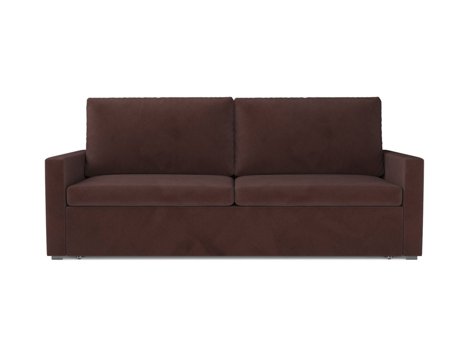 Диван Поло велюр шоколад HB-178 16
