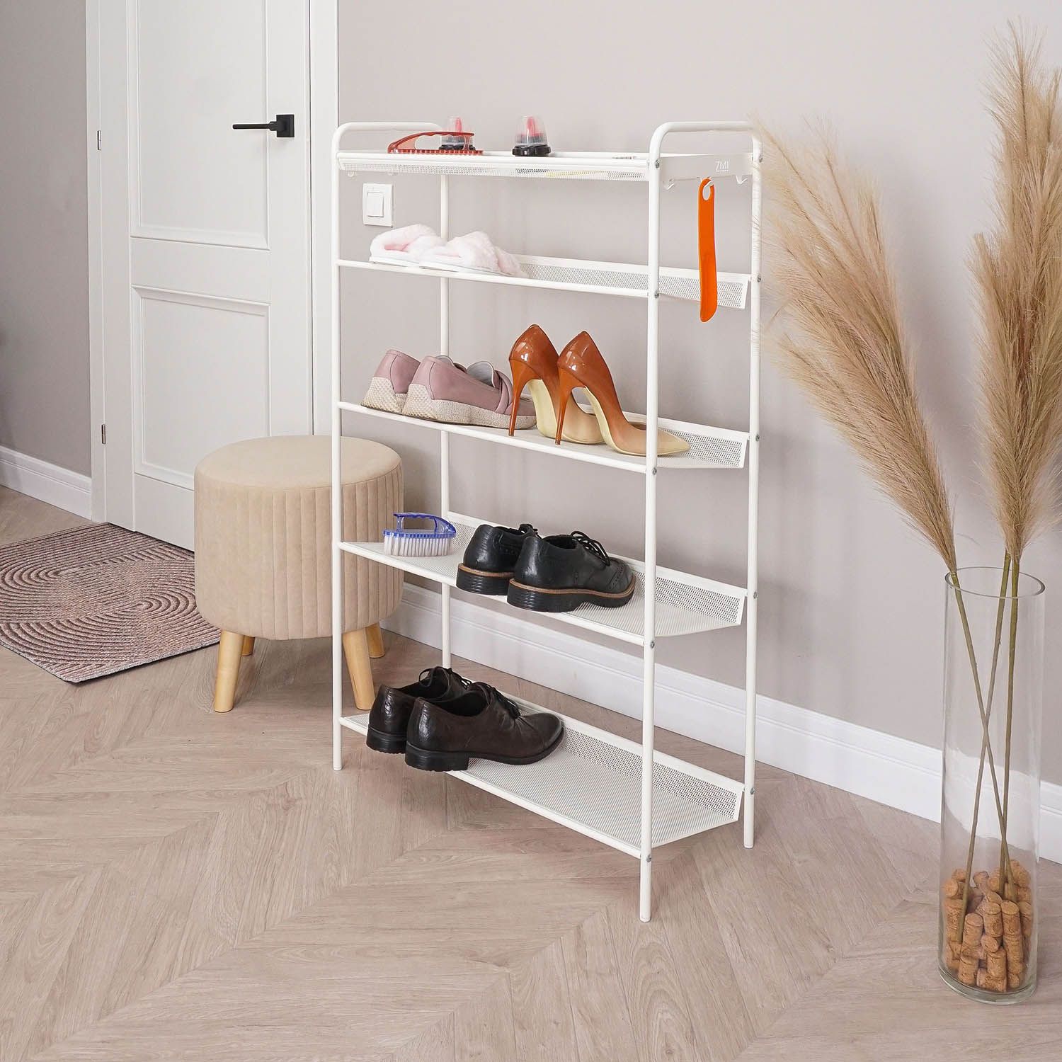 Подставка для обуви Женева 25 Белый