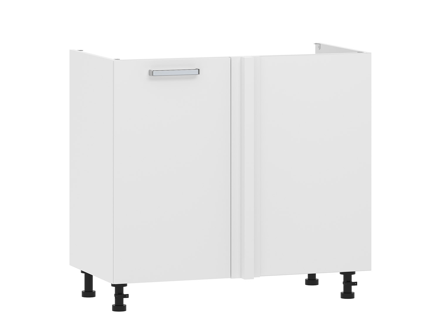 Борги 100.11 1000 тумба под мойку угловая / Белый