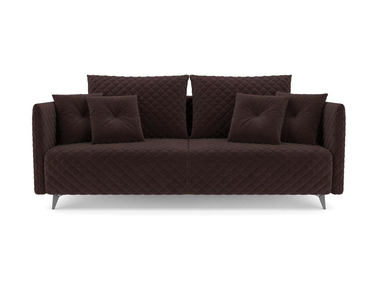 Диван Вашингтон Велюр шоколад HB-178 16