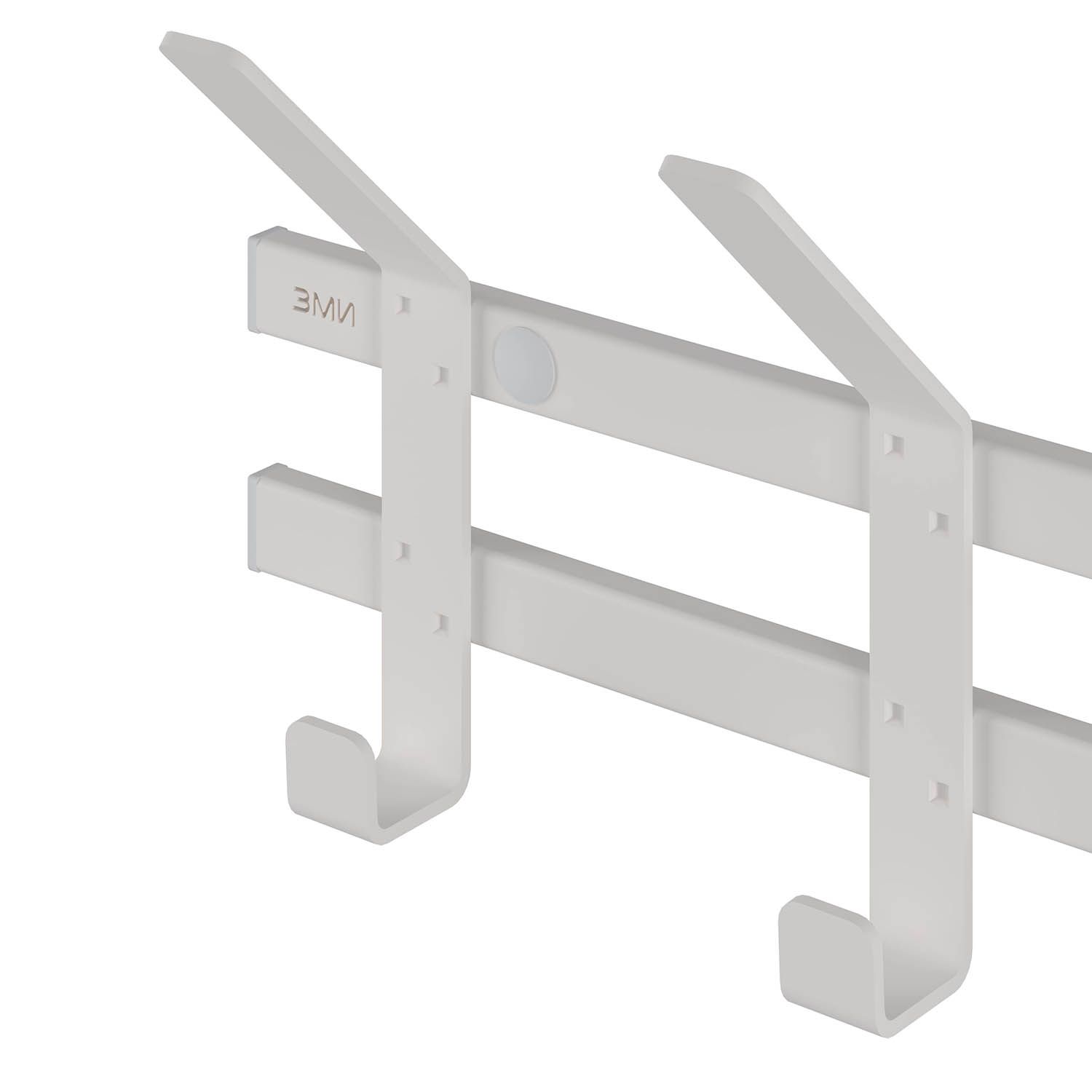 Вешалка настенная Торонто 5 Белый