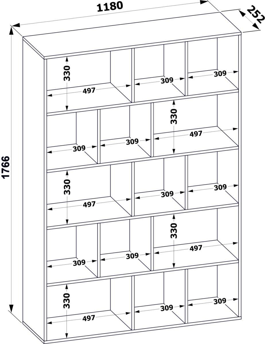 Стеллаж СТ-11 Белый