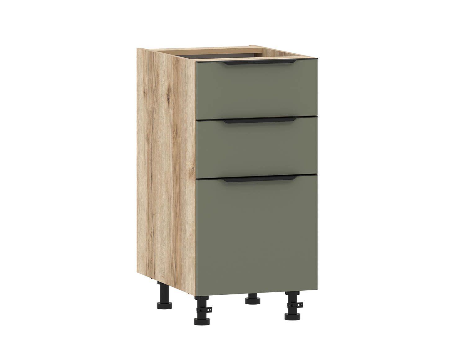 Норвуд 100.56.400 тумба кухонная Дуб Делано / Олива