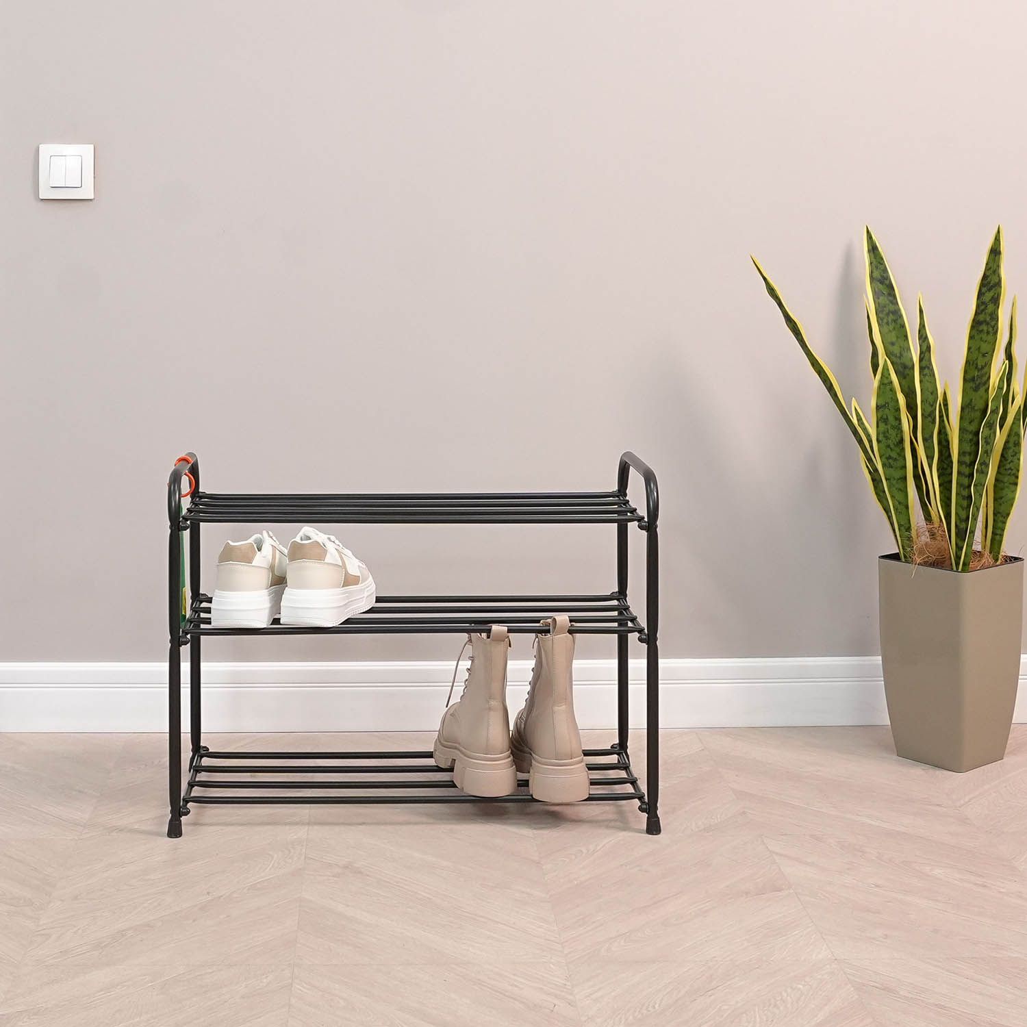 Подставка для обуви Альфа 23 Черный