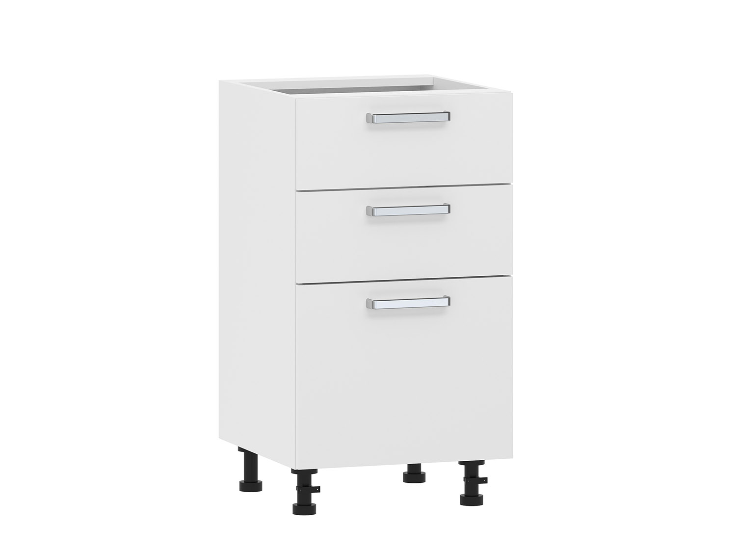 Борги 100.06 450 тумба кухонная / Белый