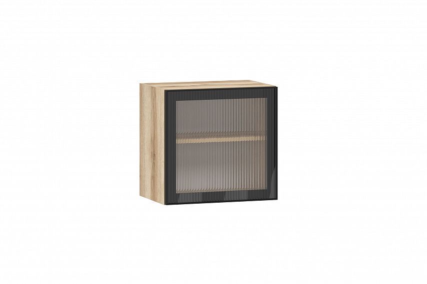 Moru шкаф навесной 100.89.500 / Дуб делано/Черный