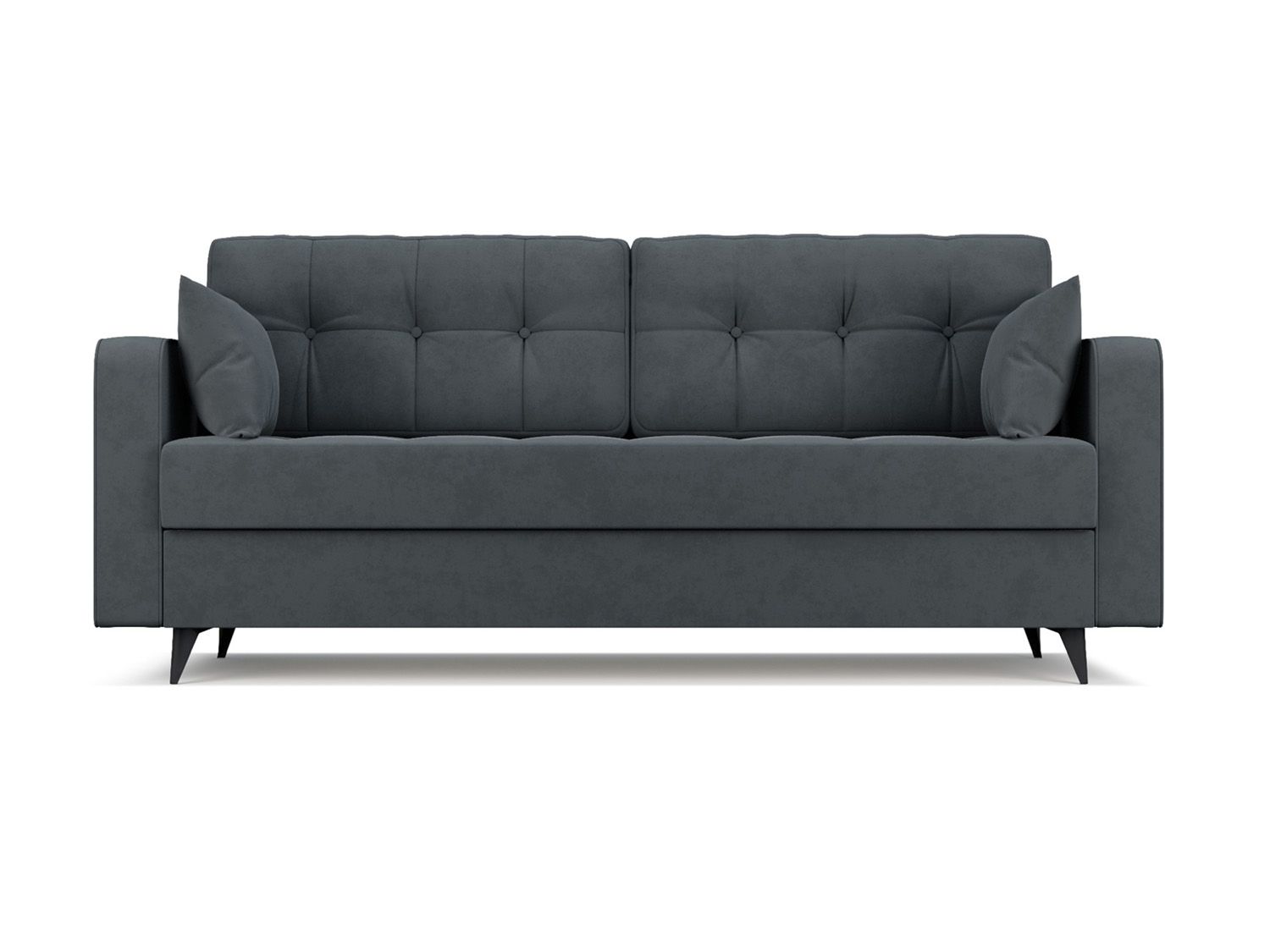 Диван Снеп велюр серо-синий HB-178 26