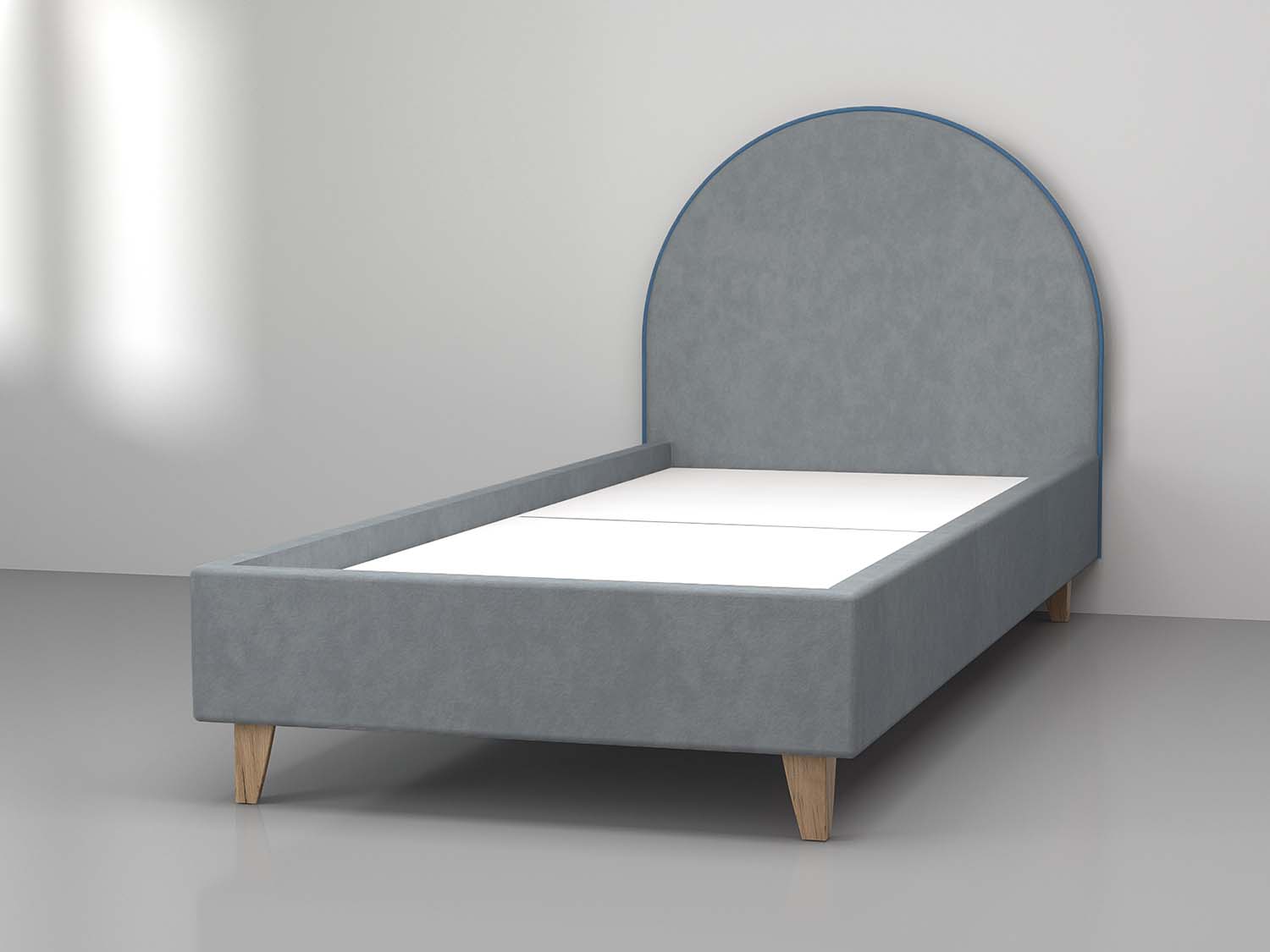 Кровать 0,8 арт.014 - Серый