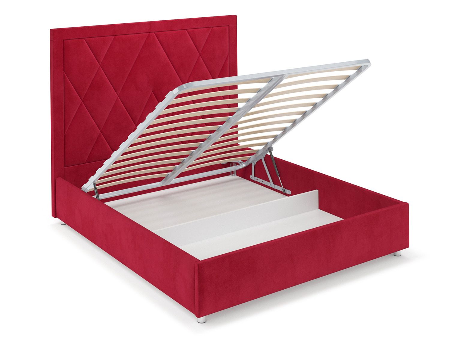 Кровать Треви Кордрой красный 160
