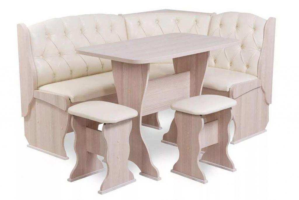 Кухонный набор Орхидея Люкс ясень светлый/крем