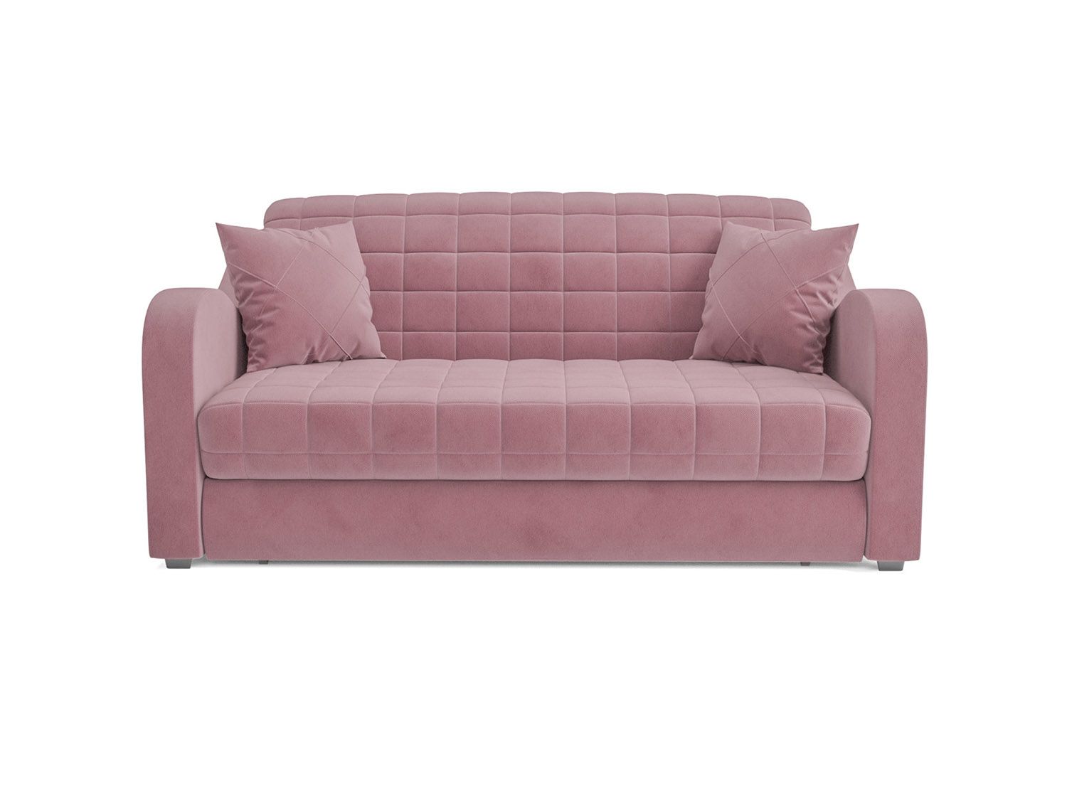 Диван Аккордеон Барон №4 велюр пудра НВ-178 18