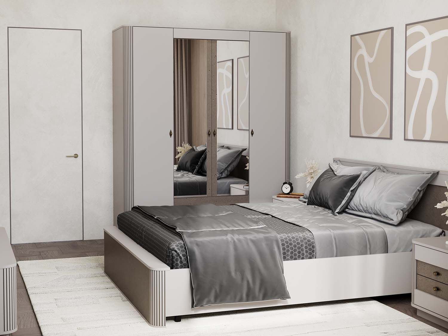 Спальня Фантазия Кашемир / Кашемир патина