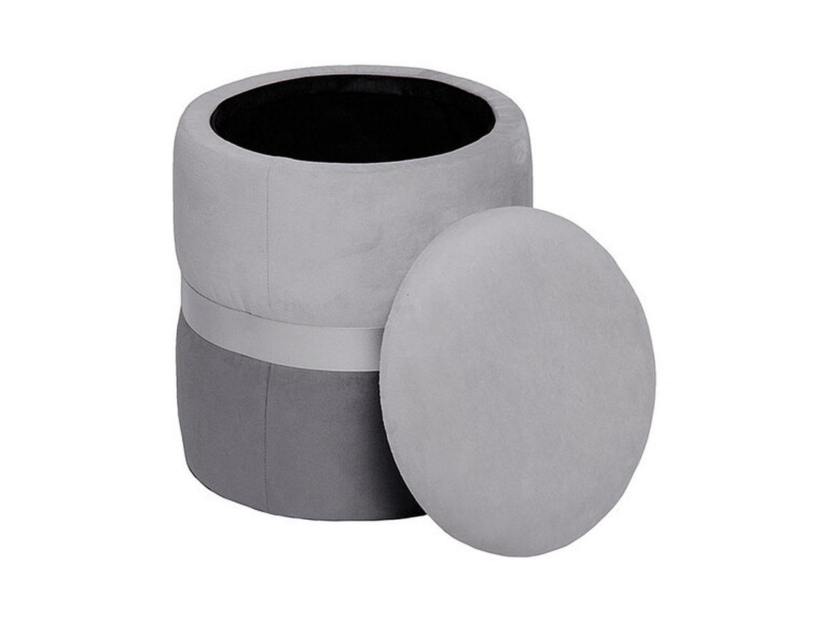 Пуф Аризона Серый