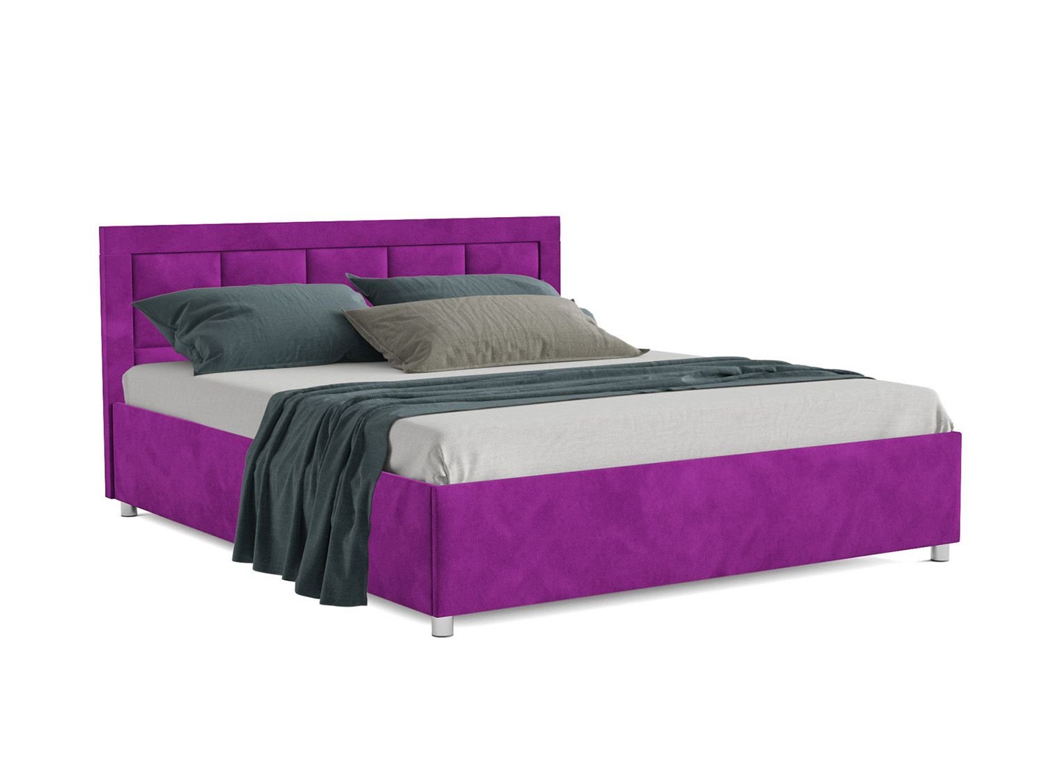 Кровать Версаль фиолет 140