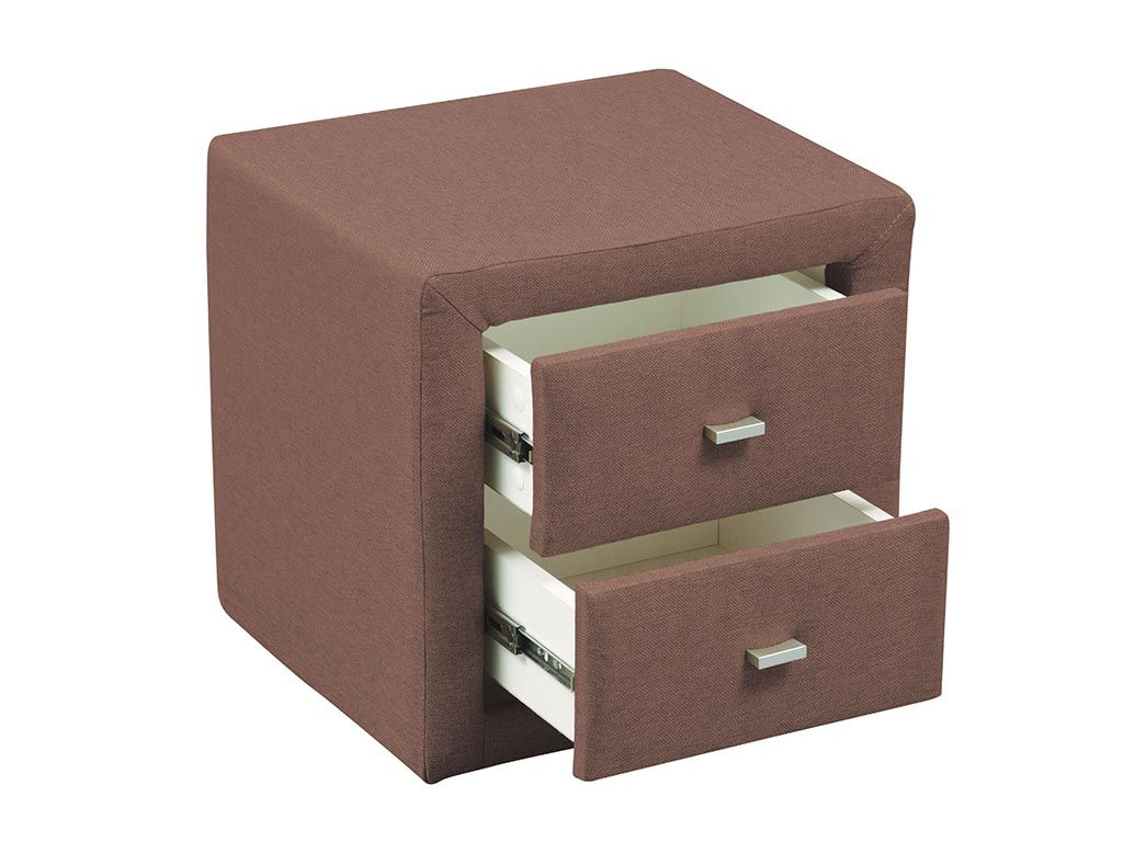 06.34-01 тумба прикроватная жаккард корица