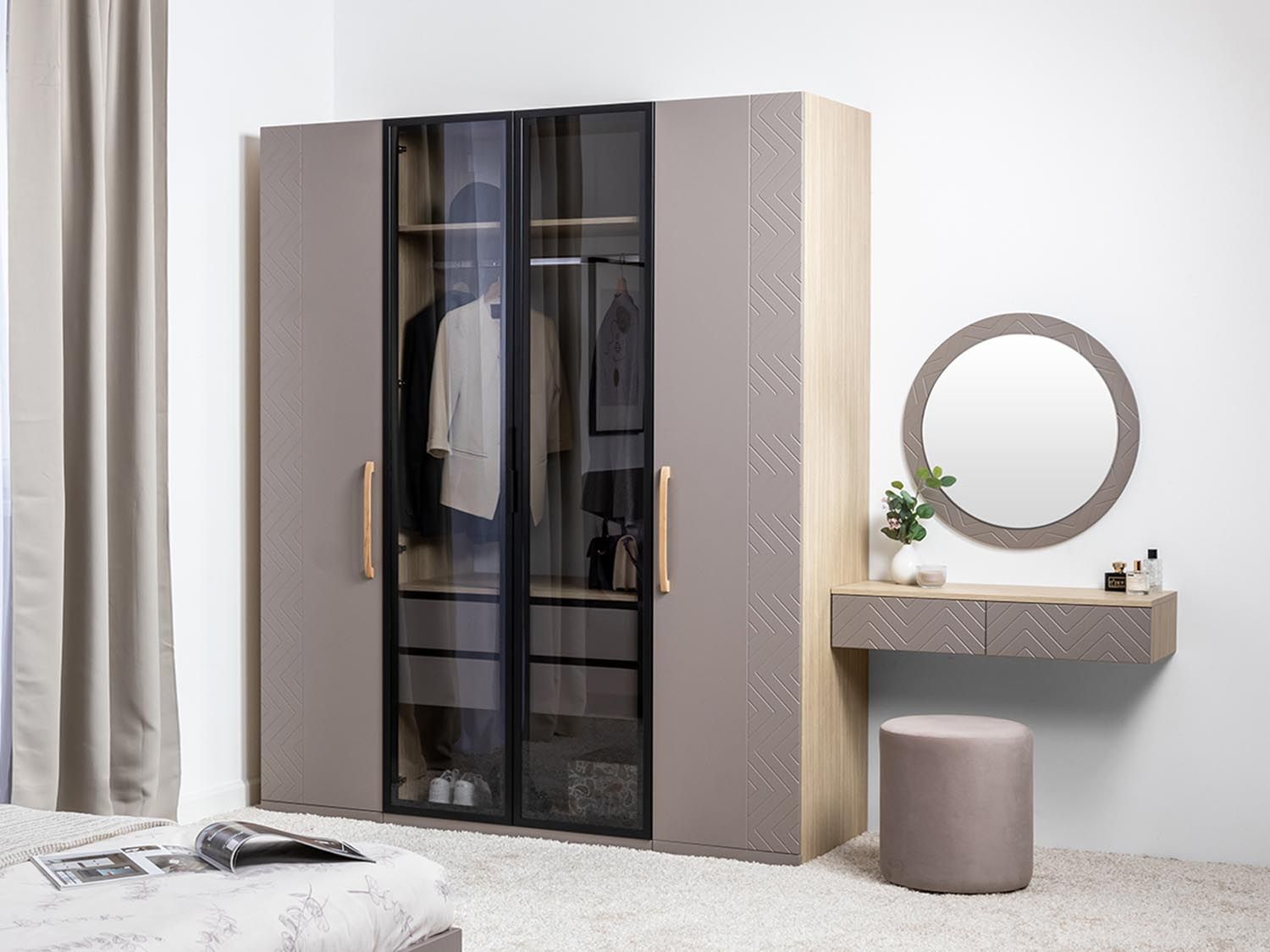 Спальня Амьен Веллюто Капучино