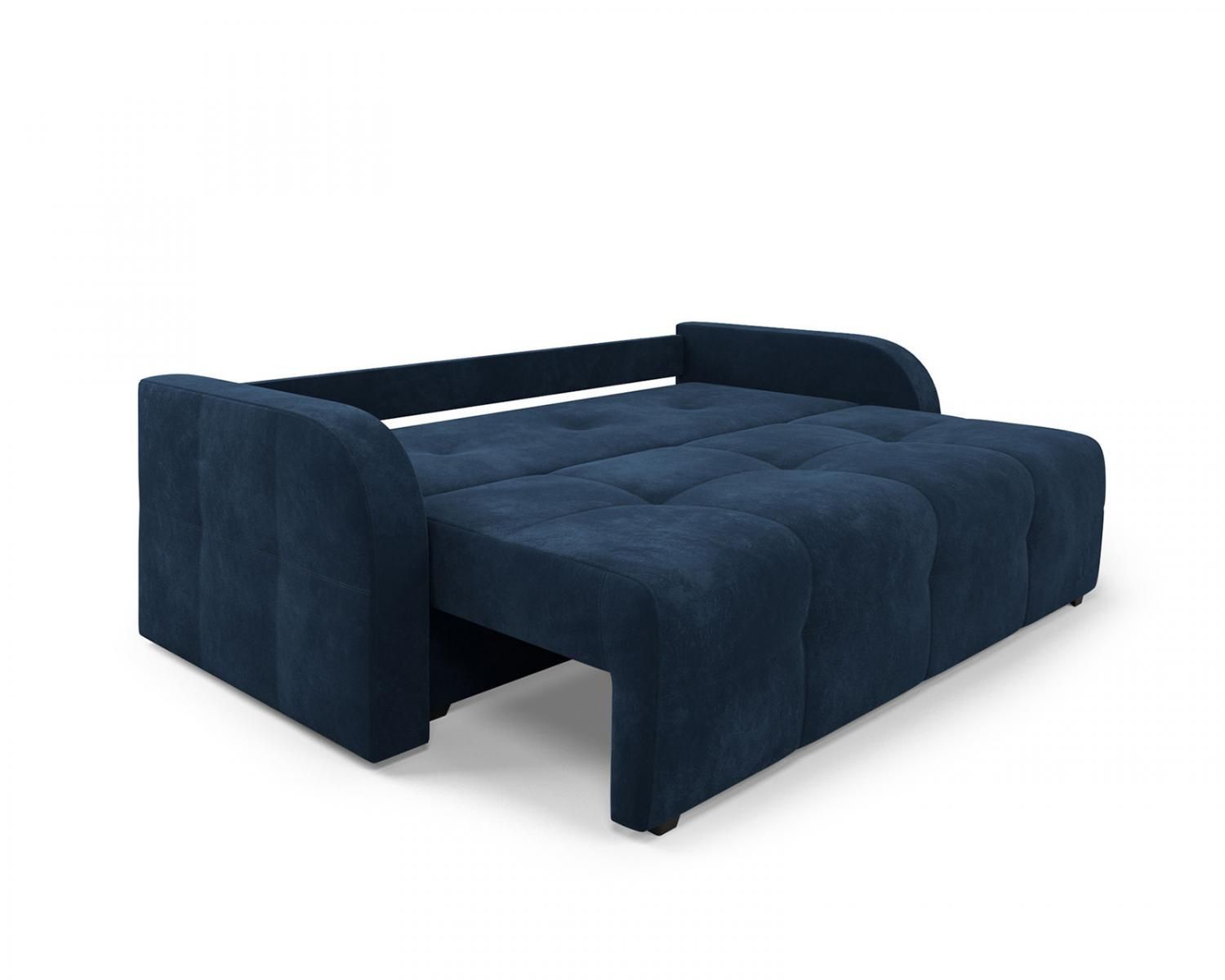 Диван Марсель №3 темно-синий - Luna 034
