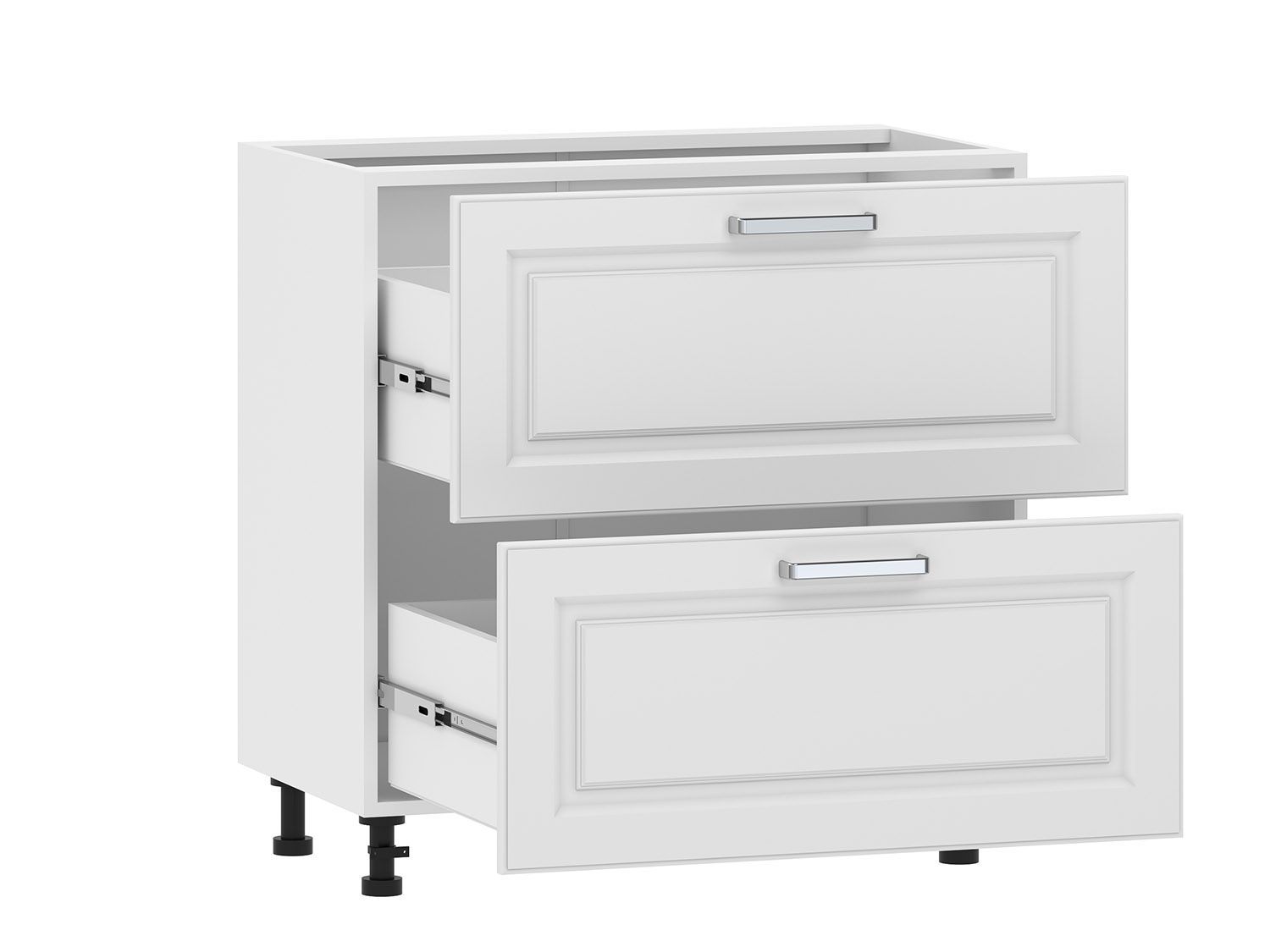 Кухня Вокс комплект 3 Белый / Меренга