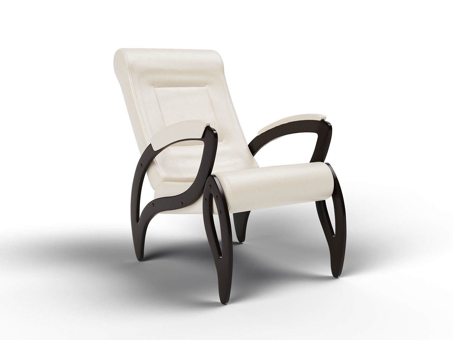 Кресло Зельден Черный / Крем