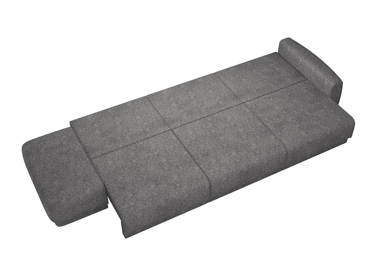 Женева 3SPF ЛЕВЫЙ диван-кровать еврокнижка / Стоун