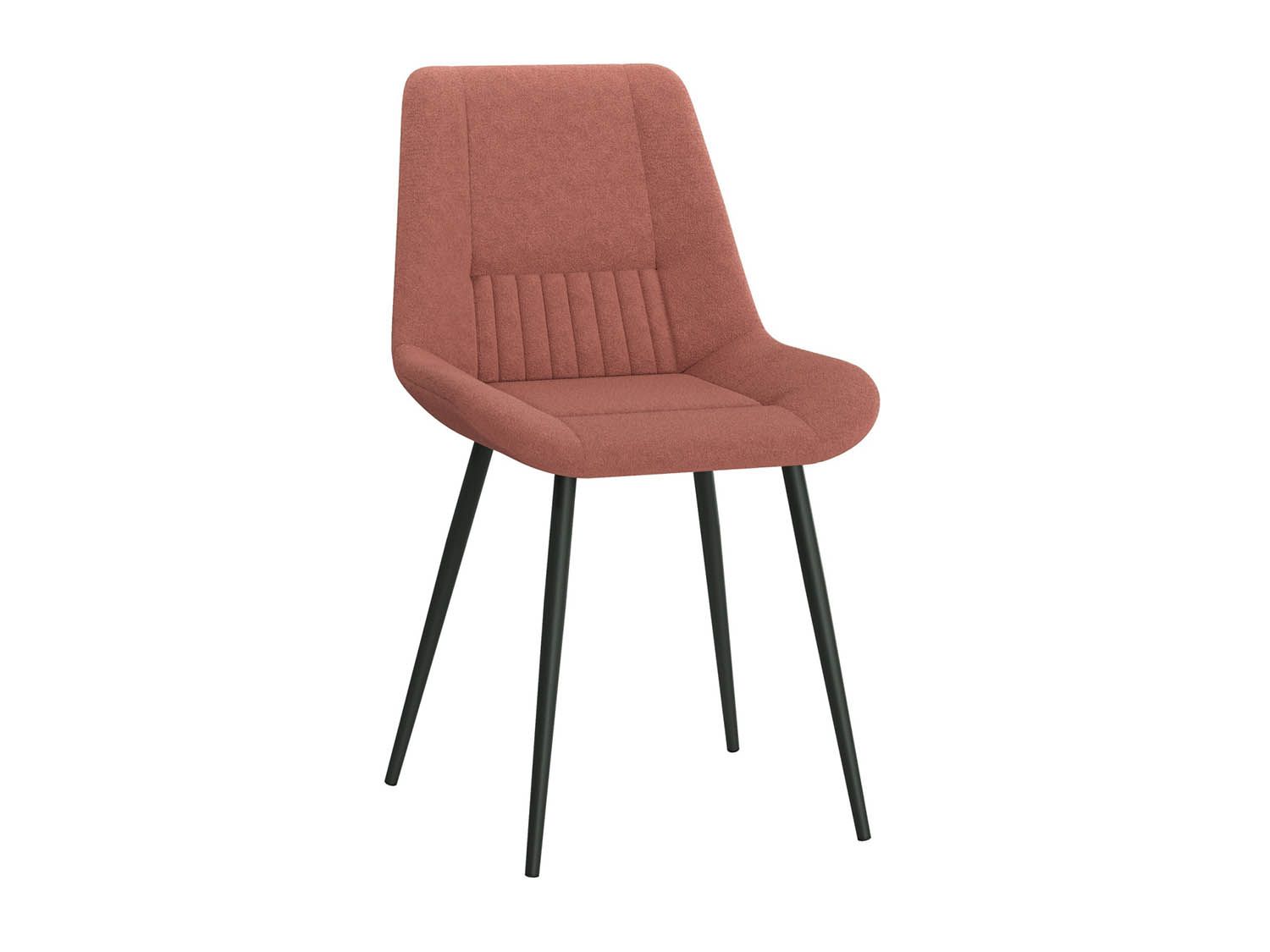 Николь стул велюр барни роуз / черный