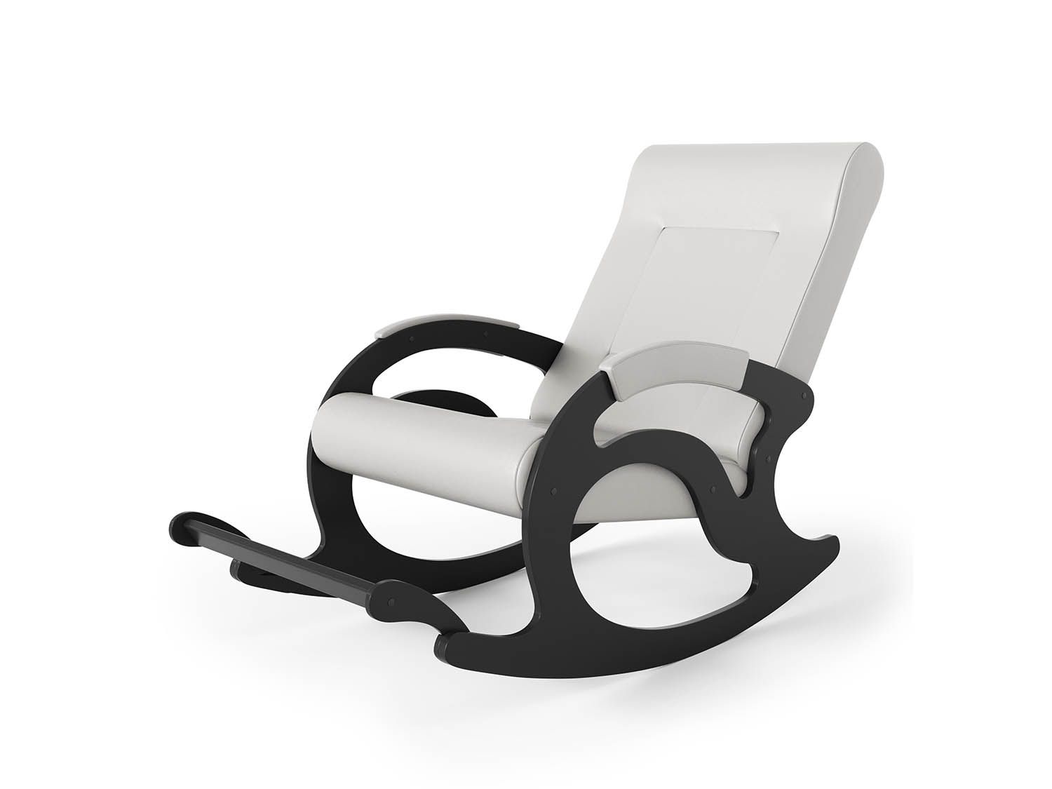 Кресло-качалка Тироль Черный / Крем