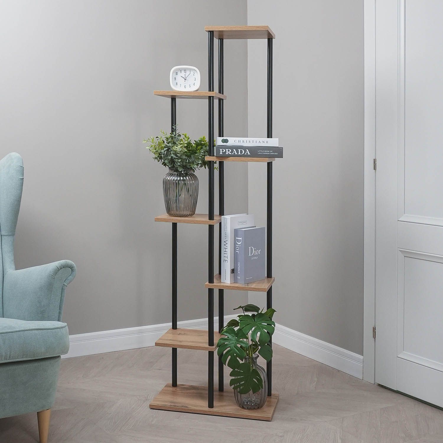 Подставка для цветов Шафран 17Л Черный