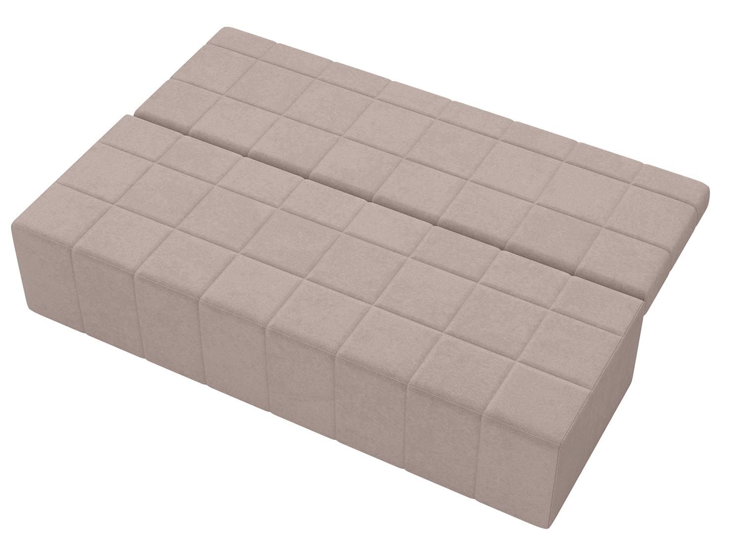 Ричмонд М диван-кровать 3-х мест / велюр Parma 10 капучино