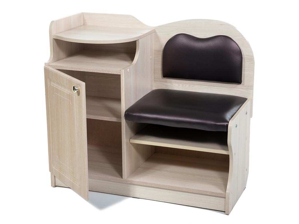 Банкетка под телефон 1 ясень светлый-221