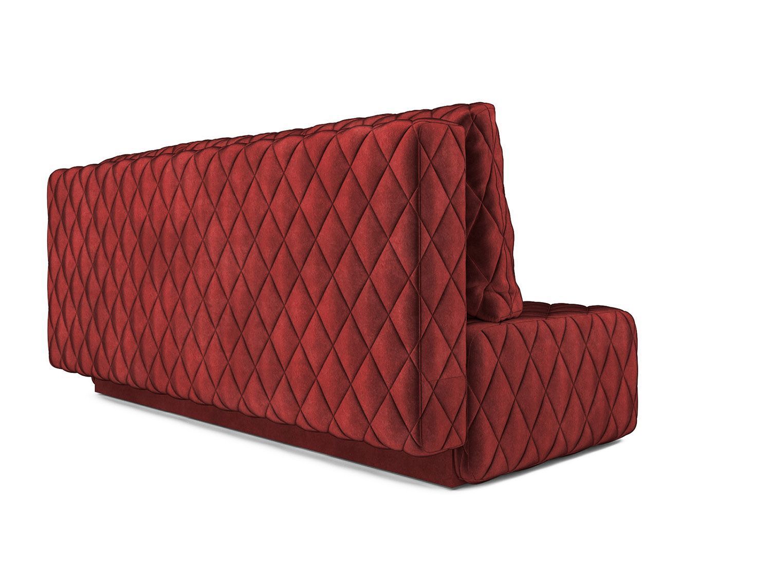 Диван Роял бархат красный  STAR VELVET 3 DARK RED