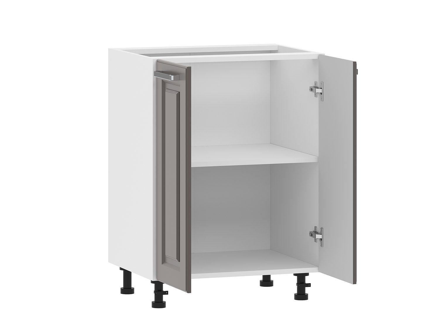 Кухня Вокс комплект 4 Белый / Графит