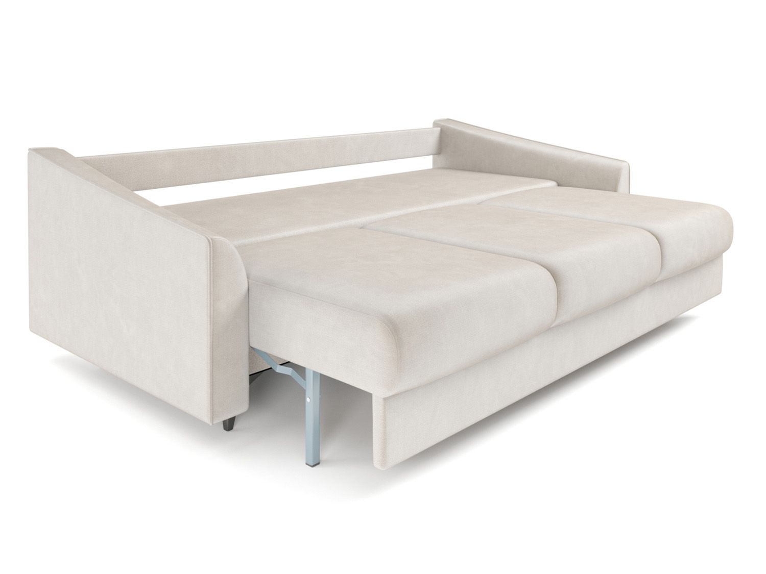 Диван Уэльс бархат бежевый STAR VELVET 6 LIGHT Beige