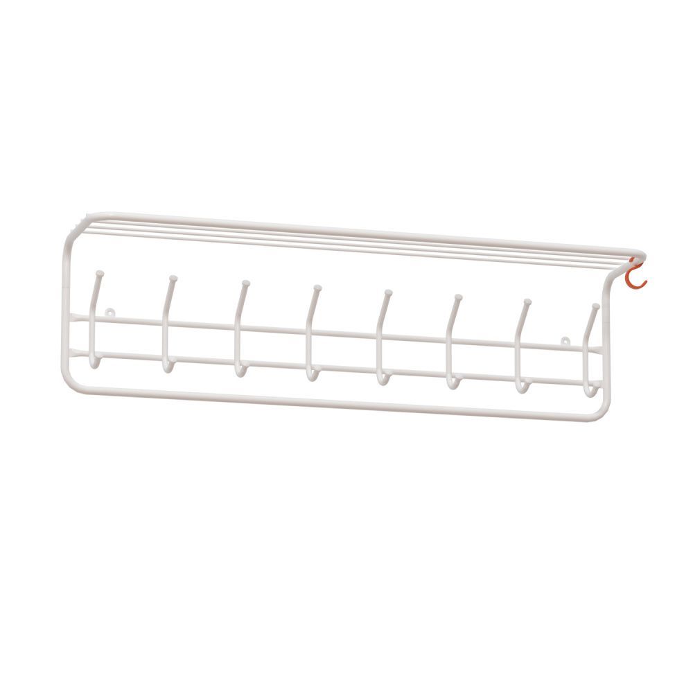 Вешалка с полкой 100 белый