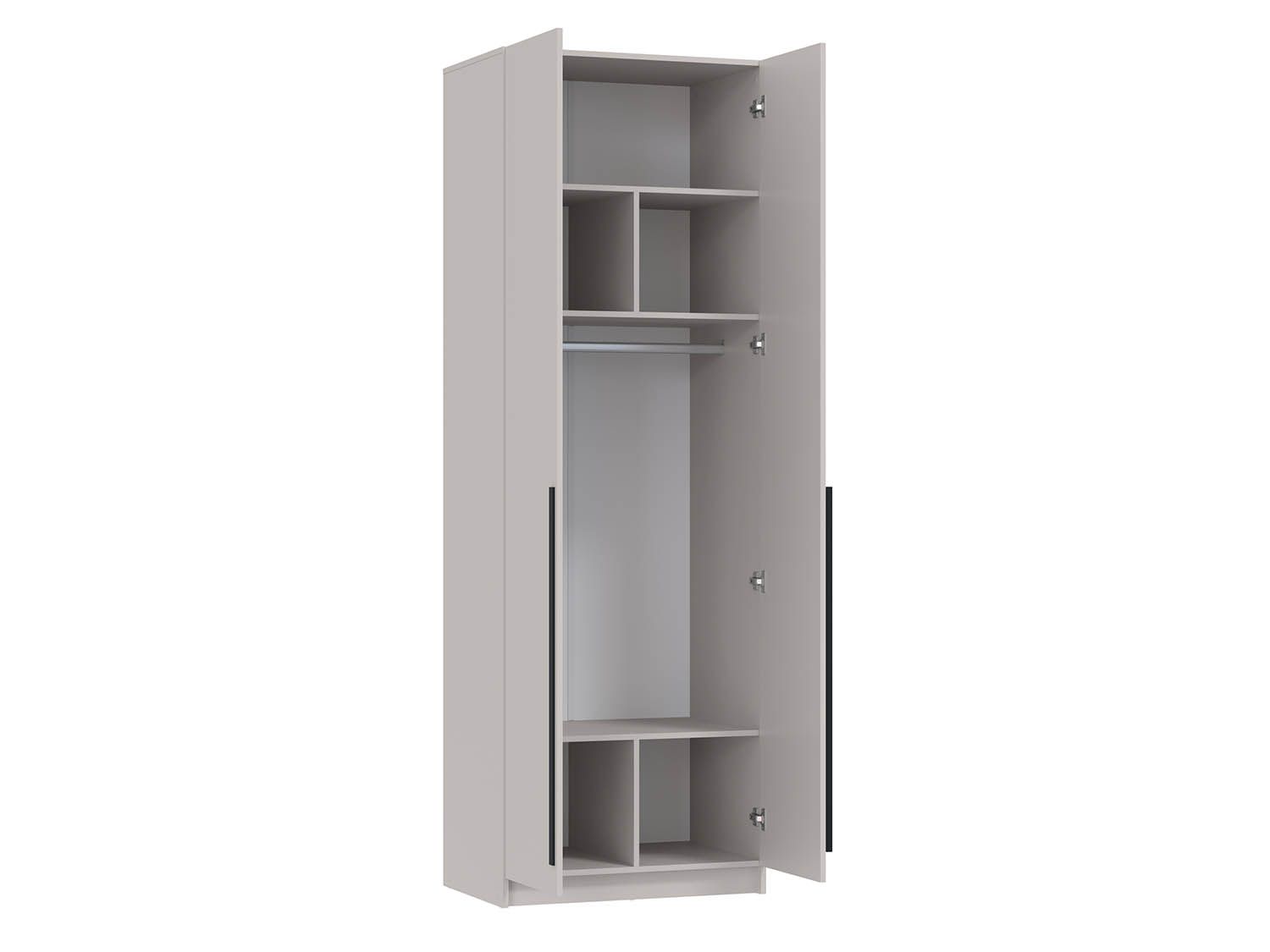 Брандо шкаф для одежды 67.14 ЛДСП Кашемир