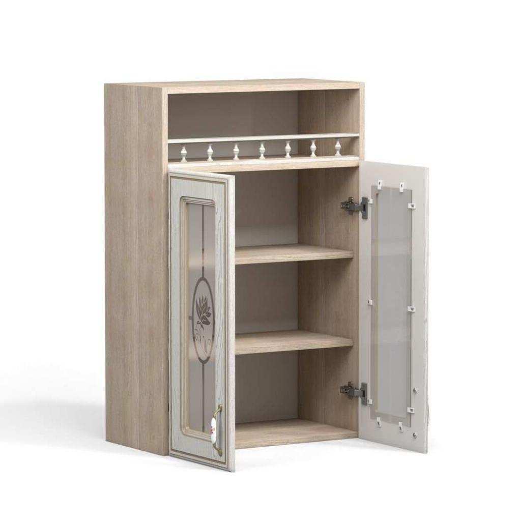 Анжелика шкаф навесной ШКН 600 ПВ/ясень патина В 920