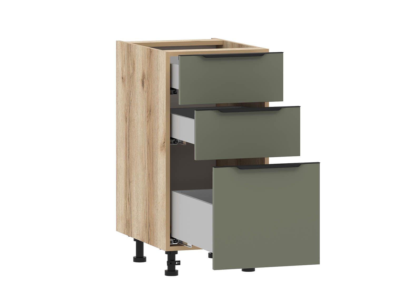 Норвуд 100.56.400 тумба кухонная Дуб Делано / Олива