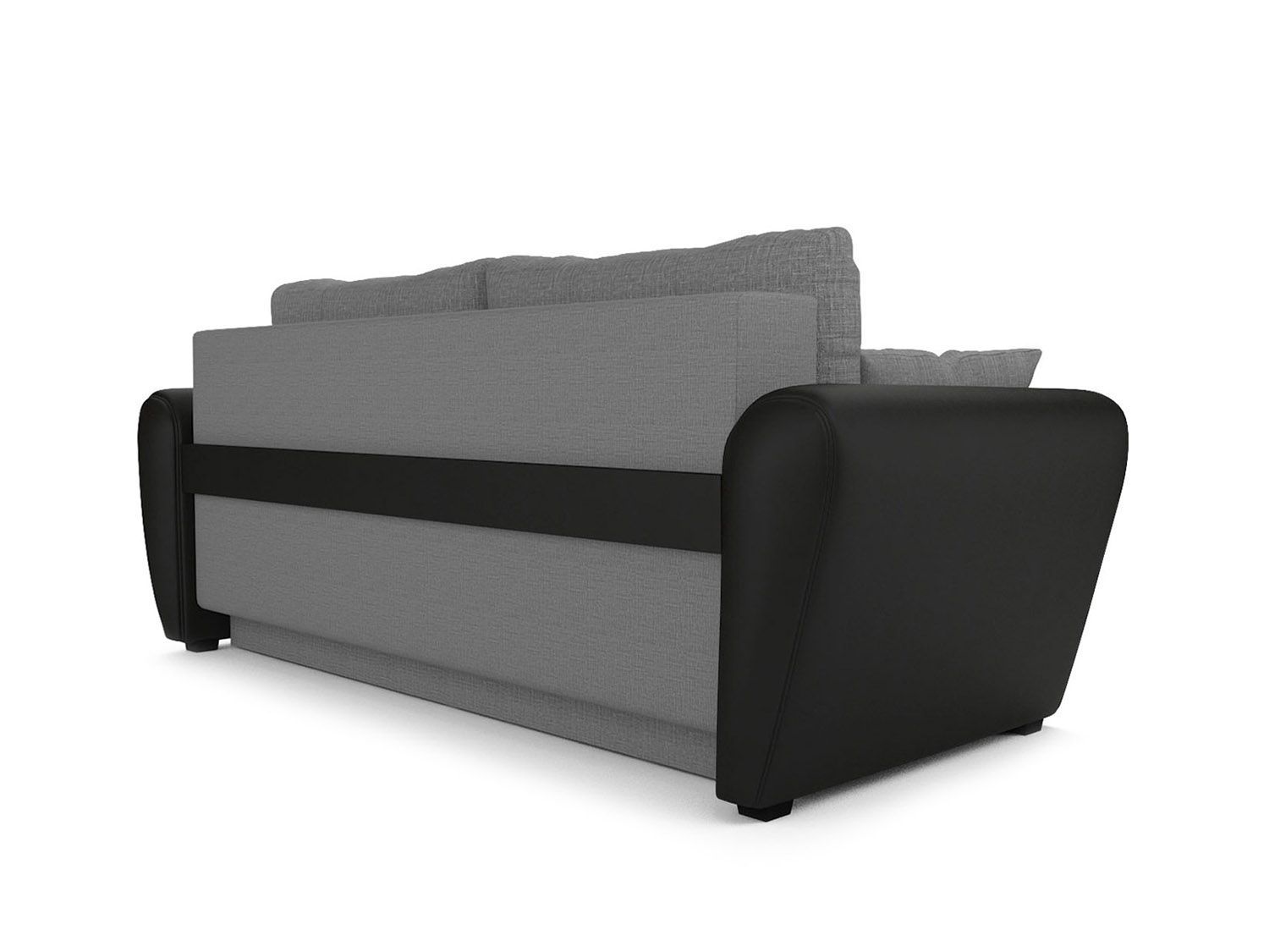 Диван Амстердам рогожка серая