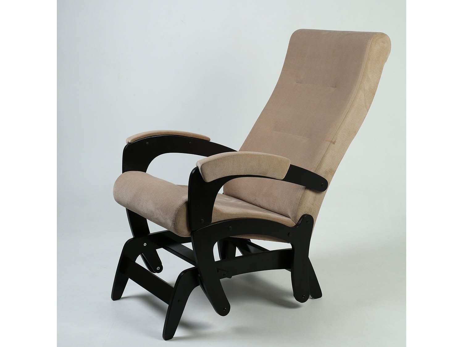 Кресло-маятник Версаль Черный / Песок