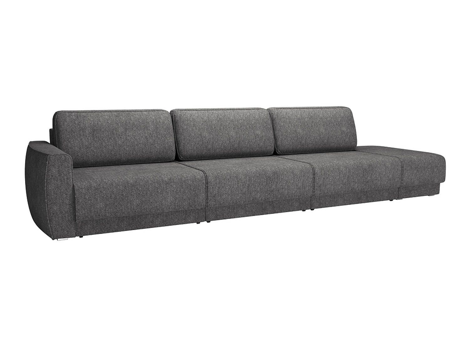 Женева 3SPF ПРАВЫЙ диван-кровать еврокнижка / Стоун