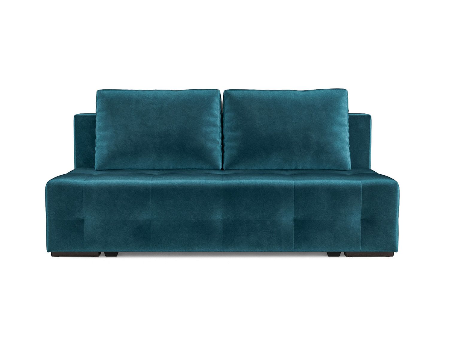 Диван Марсель №1 бархат сине-зеленый STAR VELVET 43 BLACK GREEN