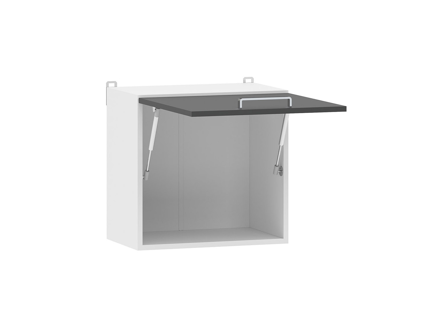 Борги 100.39 500 шкаф навесной / Белый/Антрацит